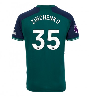 Arsenal Oleksandr Zinchenko #35 Tercera Equipación 2023-24 Manga Corta